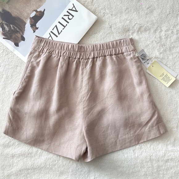 ARITZIA Wilfred Fable Linen 3" Mini Short - Picture 4 of 5